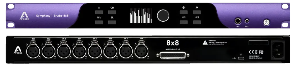 Apogee Symphony Studio 8×8