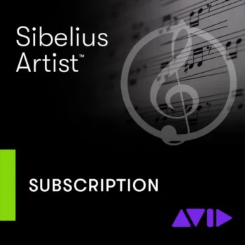 Avid Sibelius Artist (Suscripción Anual)