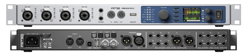 RME Fireface UFX II