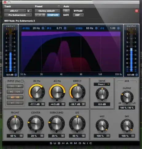 Efectos Subarmónicos (Low End Focus)